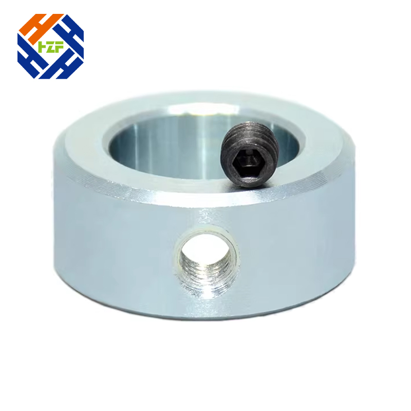 Machining Shaft Collar with Set Screw Machining Shaft Collar with Set Screw