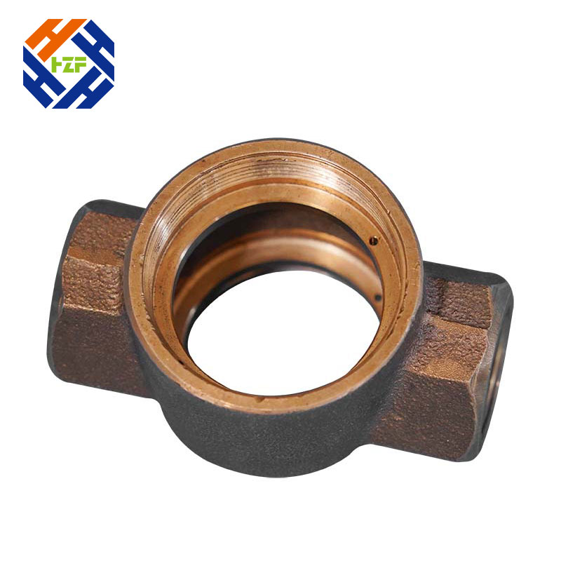 Pipe Fitting Reducing Tee Cast Bronze Valve